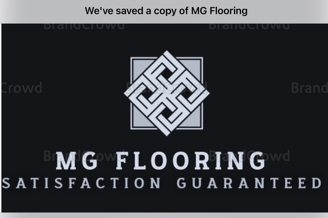 Main header - "MG Flooring"