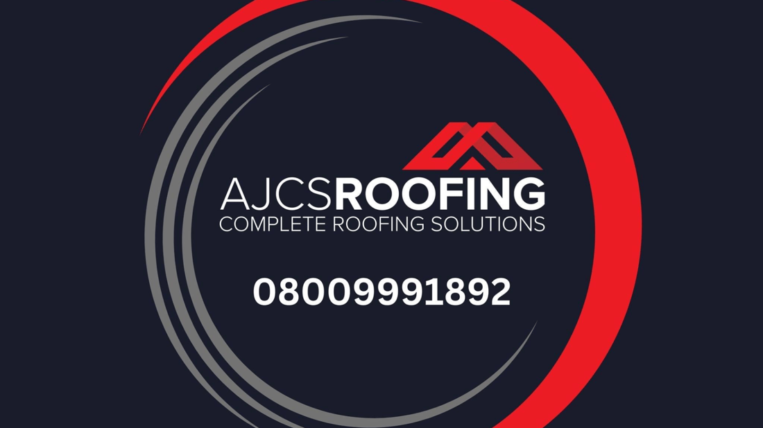 Main header - "AJCS Roofing LTD"