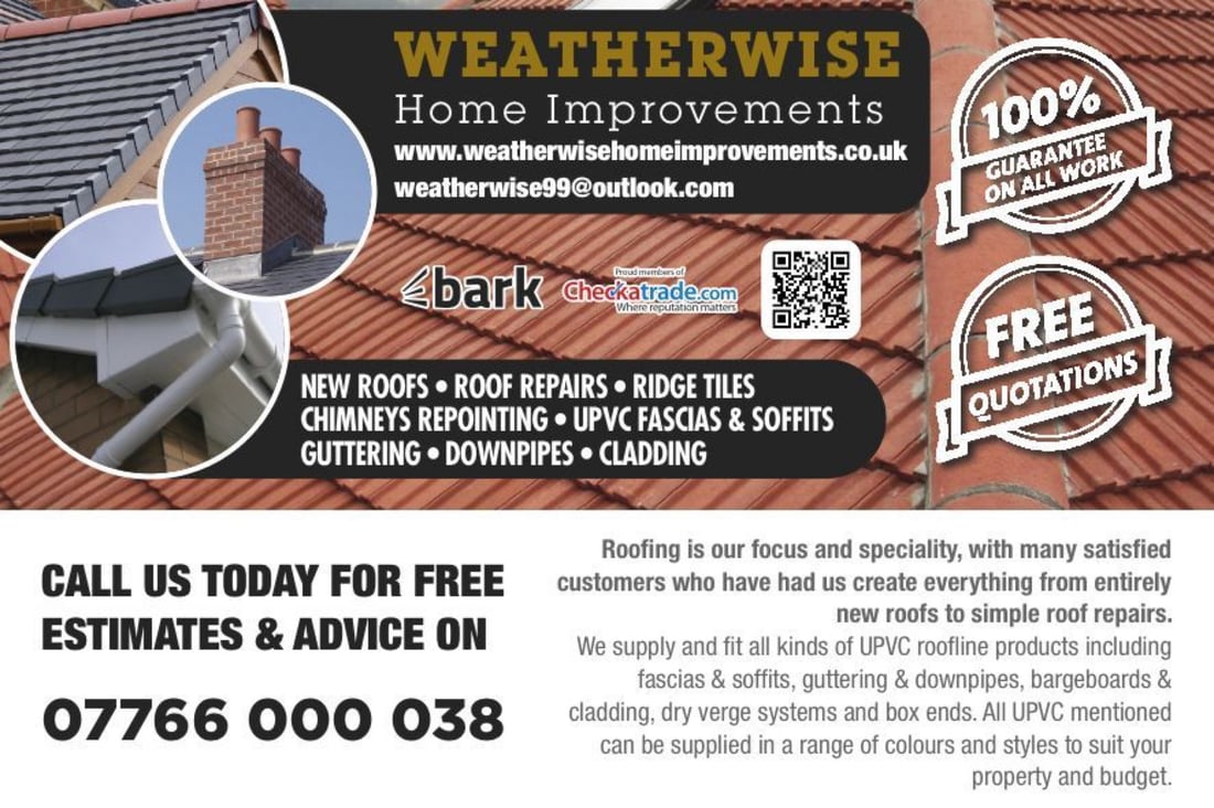 Main header - "Weather Wise Home Improvements"