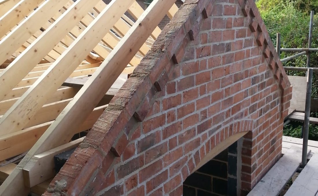 Main header - "On Point Brickwork"