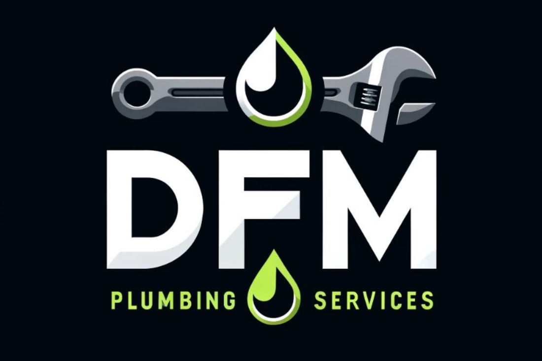 Main header - "DFM Plumbing Services"