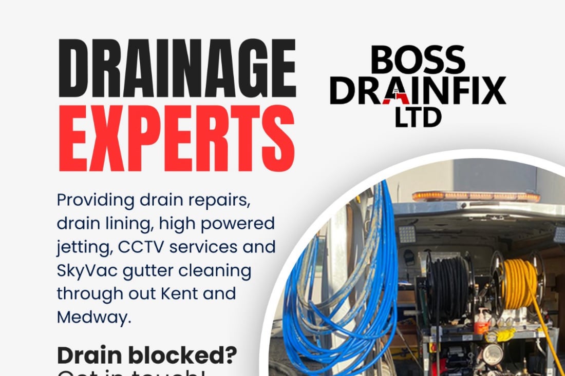 Main header - "Boss Drain Fix Limited"