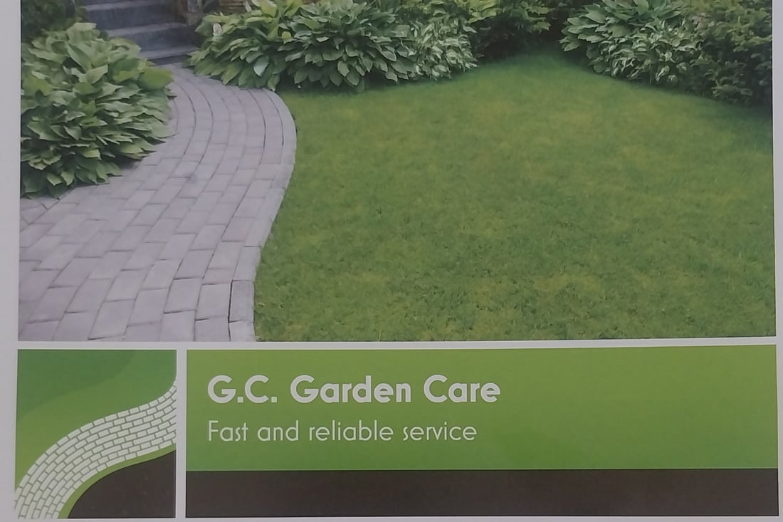 Main header - "GC Garden Care"