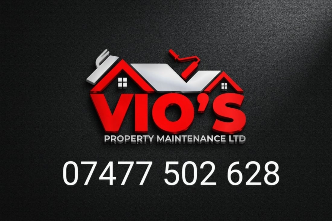 Main header - "Vio's Property Maintenance LTD"