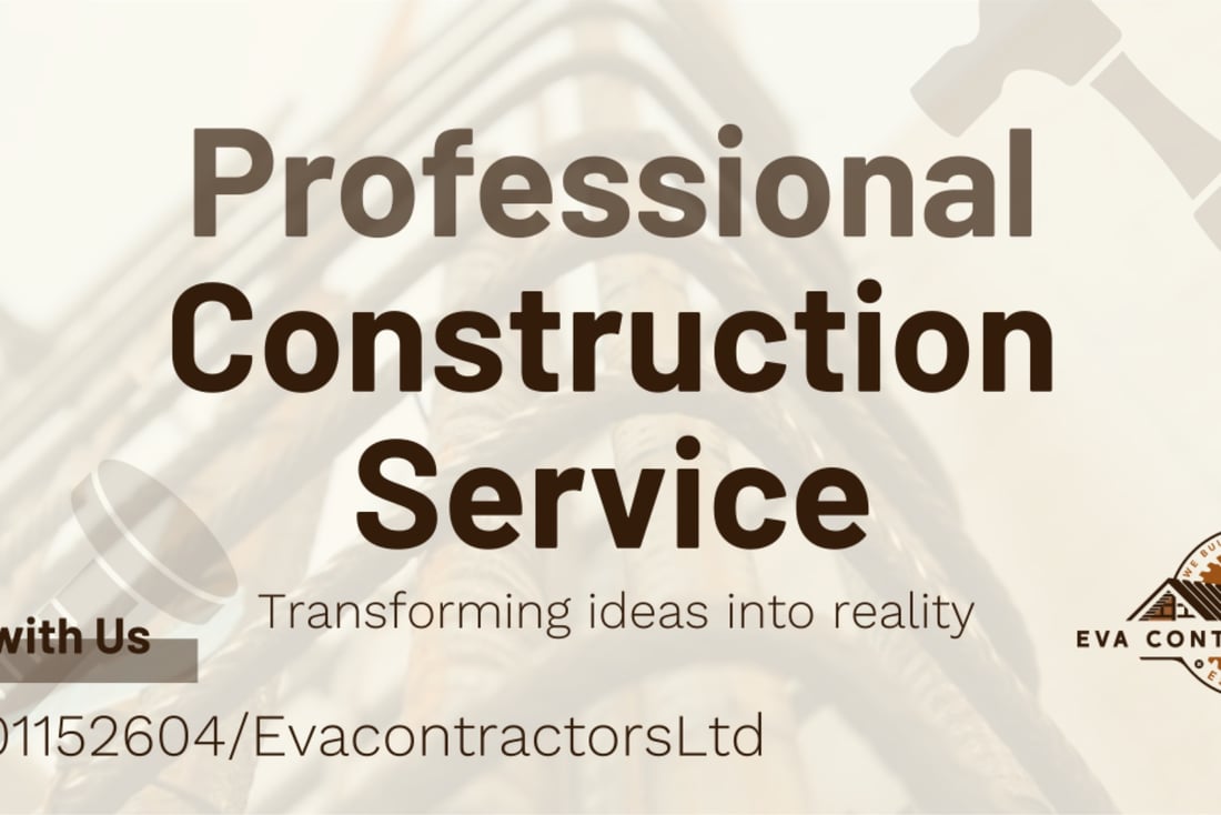 Main header - "Eva Contractors Ltd"