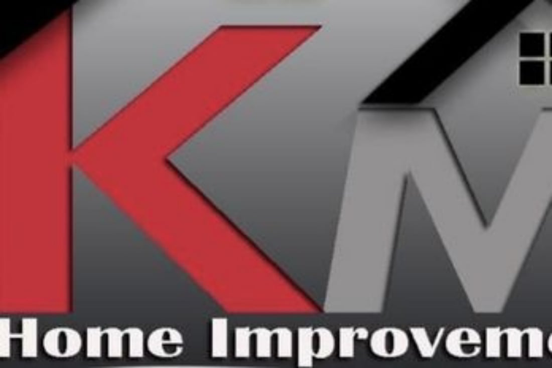 Main header - "KM Home Improvements"