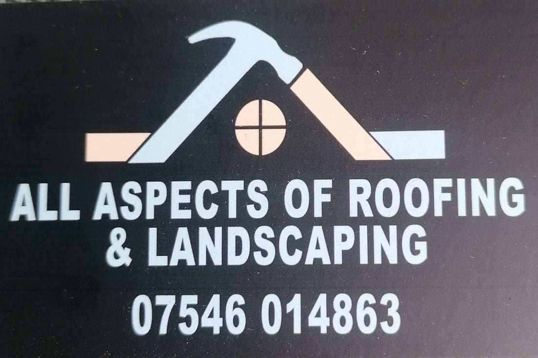 Main header - "All Aspects Roofing"