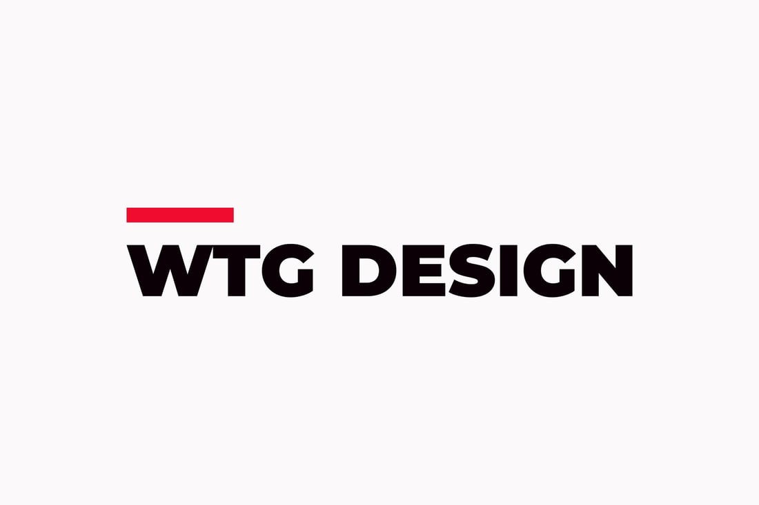 Main header - "WTG Design LTD"