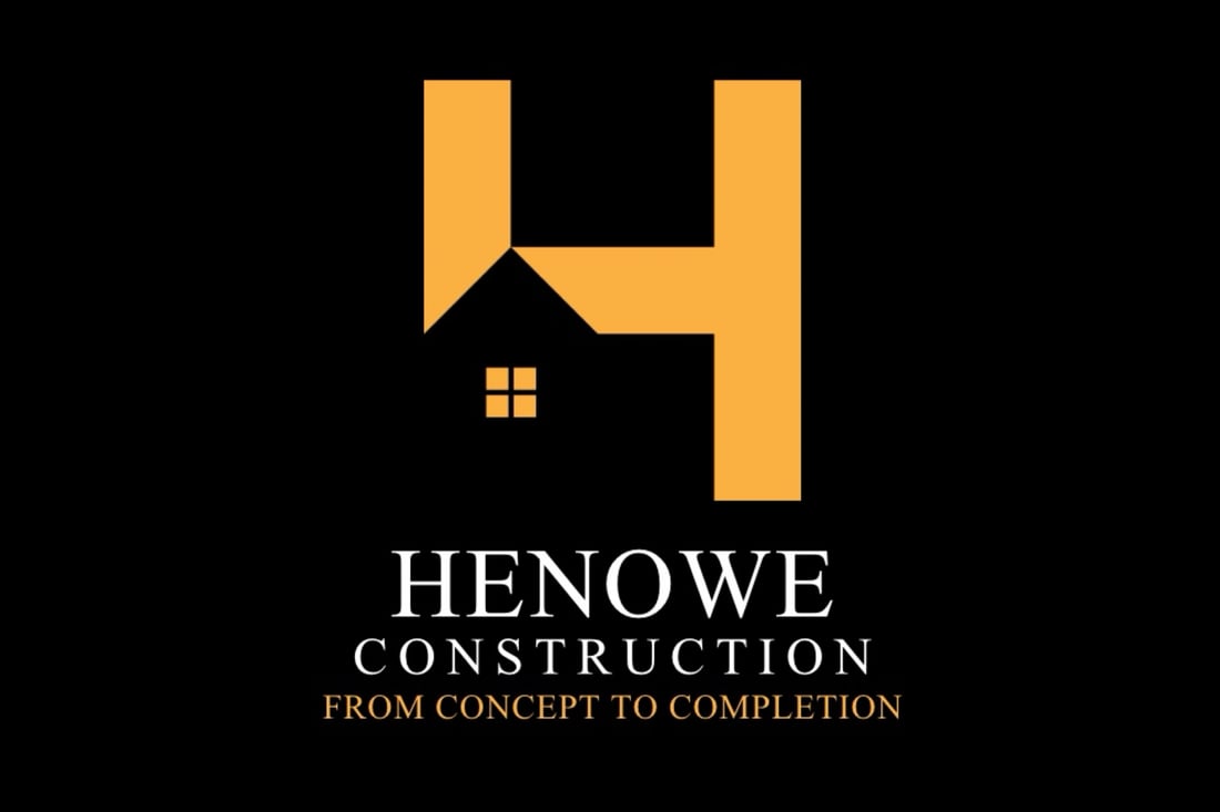 Main header - "Henowe Construction"