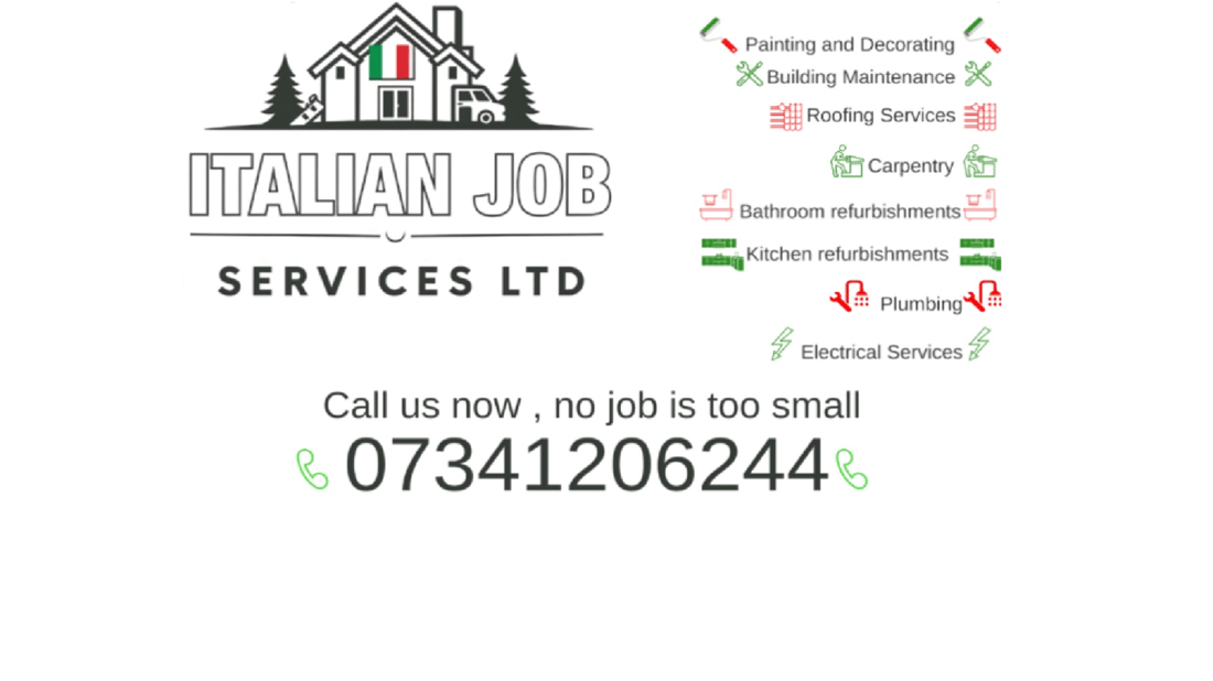 Main header - "ITALIAN JOB SERVICES LTD"