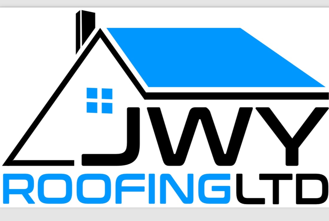 Main header - "JWY Roofing"