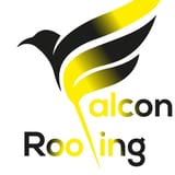 Company/TP logo - "Falcon Roofing"