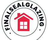 Company/TP logo - "Final Seal Glazing"