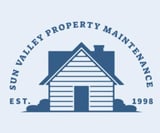 Company/TP logo - "Sun Valley Property Maintenance"