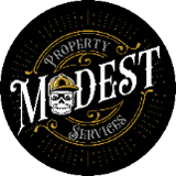 Company/TP logo - "MODEST PROPERTY SERVICES"