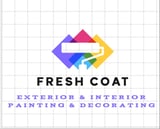 Company/TP logo - "Fresh Coat Decorators"