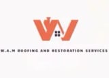 Company/TP logo - "W.A.M Roofing & Restoration Services"