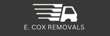 Company/TP logo - "E. COX REMOVALS"