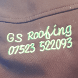 Company/TP logo - "GS ROOFING"