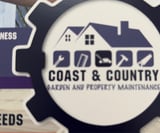 Company/TP logo - "Coast & Country Garden & Property Maintenance"