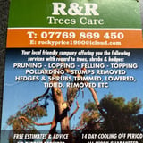 Company/TP logo - "R&R TREE CARE"