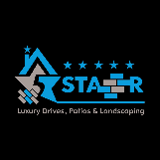 Company/TP logo - "5 Star Luxury Drives, Patios & Landscaping"