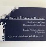 Company/TP logo - "Daniel Hill Painter & Decorator"