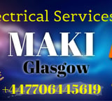 Company/TP logo - "Maki Electrical Services"