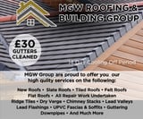 Company/TP logo - "MGW Roofing & Building Group"