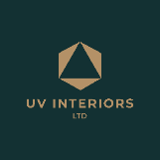 Company/TP logo - "UV INTERIORS LTD"