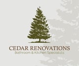 Company/TP logo - "Cedar Renovations"