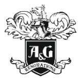 Company/TP logo - "A&G Renovation LTD"