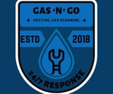 Company/TP logo - "GAS’N’GO HEATING & PLUMBING LTD"