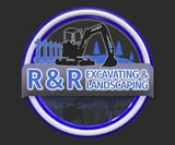 Company/TP logo - "R&R Excavating & Landscaping"