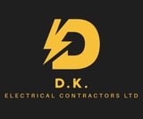 Company/TP logo - "DK Electrical Contractors Ltd"