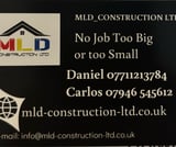 Company/TP logo - "MLD Construction"