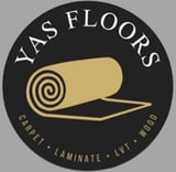 Company/TP logo - "YAS FLOORS"