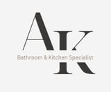 Company/TP logo - "AK Bathroom & Kitchen Specialist"