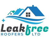 Company/TP logo - "Leakfree Roofers LTD"