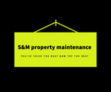 Company/TP logo - "S&M Property Maintenance"