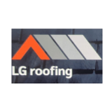 Company/TP logo - "LG Roofing"