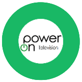 Company/TP logo - "POWER ON TELEVISION LTD"