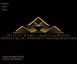 Company/TP logo - "Roofing Direct & Home Improvements"