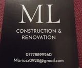 Company/TP logo - "ML Contractor"