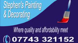 Company/TP logo - "Stephens Painting & Decorating"