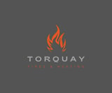 Company/TP logo - "Torquay Fires & Heating"