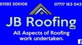 Company/TP logo - "JB Roofing"