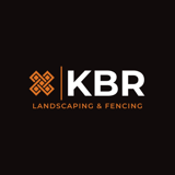 Company/TP logo - "KBR LANDSCAPING & FENCING"