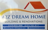 Company/TP logo - "A2Z DREAM HOME"