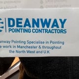 Company/TP logo - "Dean Way Pointing Contractors"